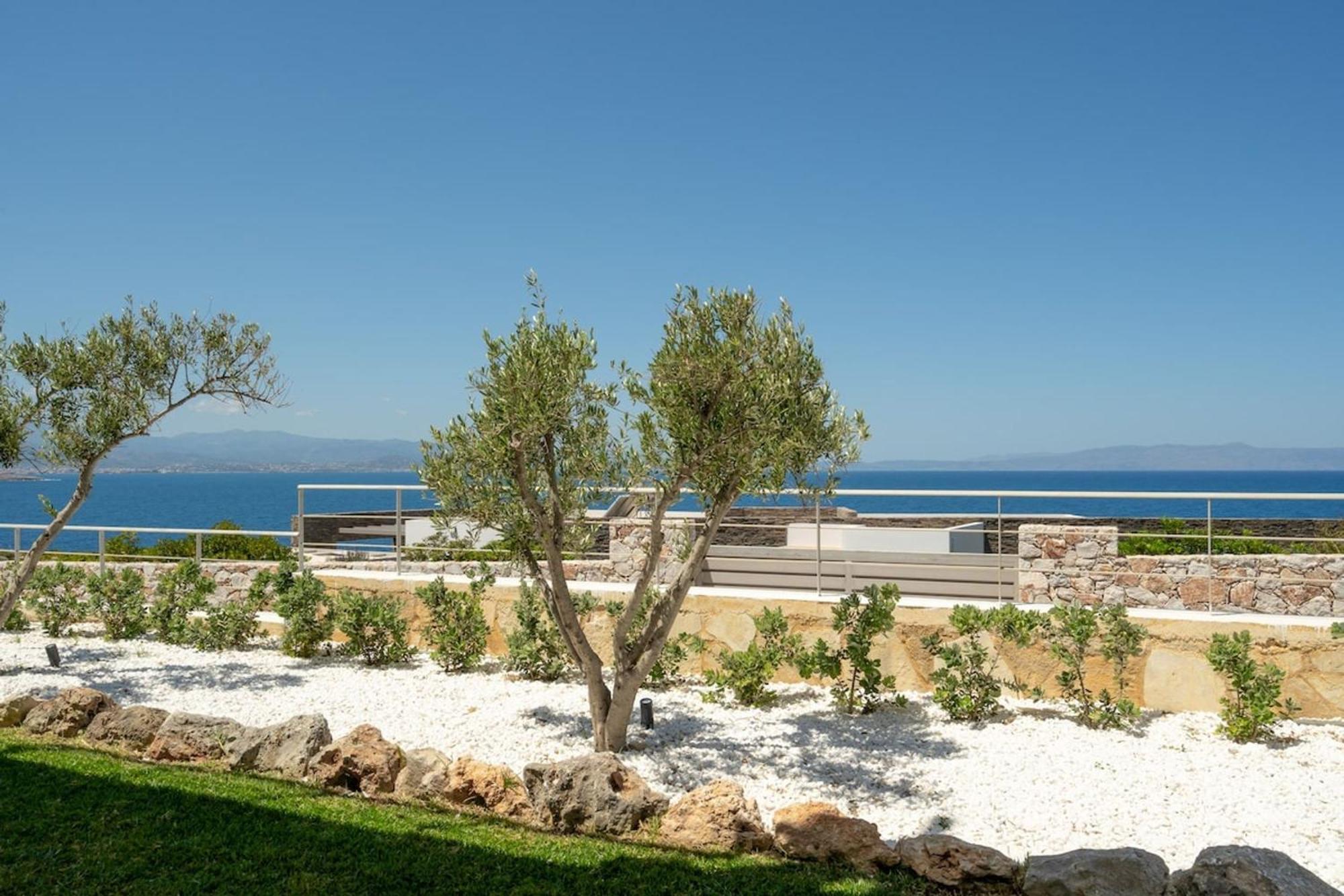 Villa Hemera Ocean View Private Heated Pool Chorafakia Exterior foto