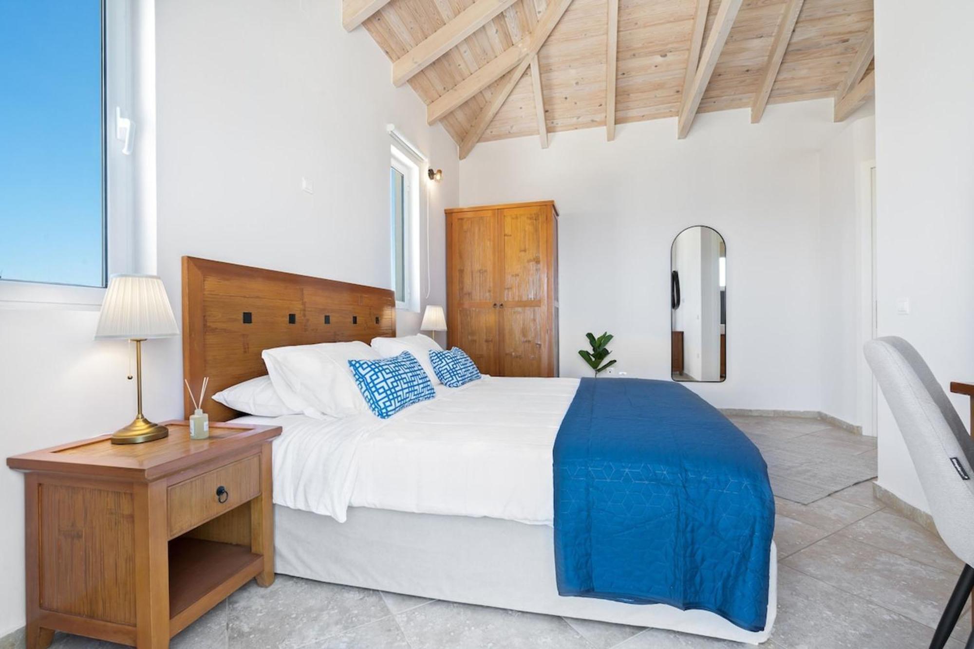 Villa Hemera Ocean View Private Heated Pool Chorafakia Exterior foto